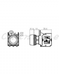 山河電機 ø22-SHD系列 平形/凸頭/兩點式照光按鈕 SHBI-221/222/223/224/225